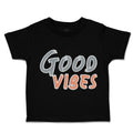 Toddler Clothes Good Vibes Leaves Toddler Shirt Baby Clothes Cotton