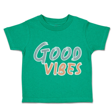 Toddler Clothes Good Vibes Leaves Toddler Shirt Baby Clothes Cotton