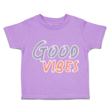 Toddler Clothes Good Vibes Leaves Toddler Shirt Baby Clothes Cotton