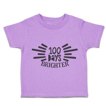 Toddler Clothes 100 Days Brighter Toddler Shirt Baby Clothes Cotton