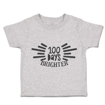 Toddler Clothes 100 Days Brighter Toddler Shirt Baby Clothes Cotton