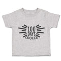 Toddler Clothes 100 Days Cooler Toddler Shirt Baby Clothes Cotton