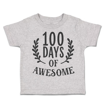 Toddler Clothes 100 Days of Awesome Toddler Shirt Baby Clothes Cotton