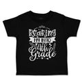 Toddler Clothes Roaring My into 4Th Grade Style A Toddler Shirt Cotton