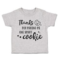 Toddler Clothes Thanks for Making Me 1 Smart Cookie Style B Toddler Shirt Cotton