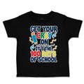 Toddler Clothes Get Your Crayon It's The 100 Days of School Toddler Shirt Cotton