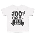 Toddler Clothes 100 Days of School Busing Toddler Shirt Baby Clothes Cotton