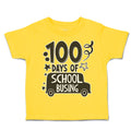 Toddler Clothes 100 Days of School Busing Toddler Shirt Baby Clothes Cotton