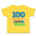 Toddler Clothes 100 Colourful Days of School Toddler Shirt Baby Clothes Cotton