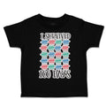 Toddler Clothes I Survived 100 Days Toddler Shirt Baby Clothes Cotton