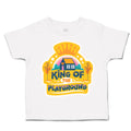 Toddler Clothes King of The Play Ground Toddler Shirt Baby Clothes Cotton