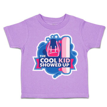 Toddler Clothes The Cool Kid Showed up Toddler Shirt Baby Clothes Cotton