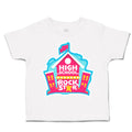 Toddler Clothes High School Rock Star Toddler Shirt Baby Clothes Cotton