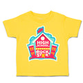 Toddler Clothes High School Rock Star Toddler Shirt Baby Clothes Cotton