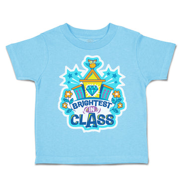 Toddler Clothes Brightest in Class Toddler Shirt Baby Clothes Cotton