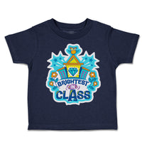 Toddler Clothes Brightest in Class Toddler Shirt Baby Clothes Cotton