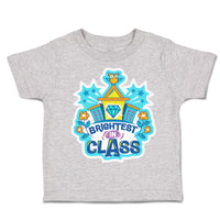 Toddler Clothes Brightest in Class Toddler Shirt Baby Clothes Cotton