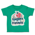 Toddler Clothes Teacher's Favourite Toddler Shirt Baby Clothes Cotton