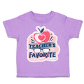 Toddler Clothes Teacher's Favourite Toddler Shirt Baby Clothes Cotton