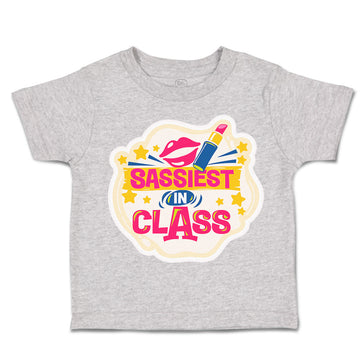 Toddler Clothes Sassiest in Class Toddler Shirt Baby Clothes Cotton