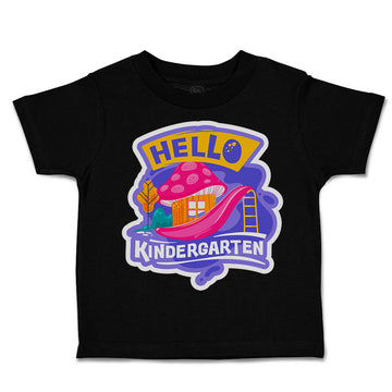 Toddler Clothes Hello Kindergarten Toddler Shirt Baby Clothes Cotton