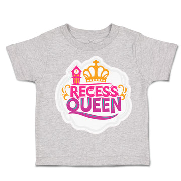 Toddler Clothes Recess Queen Toddler Shirt Baby Clothes Cotton