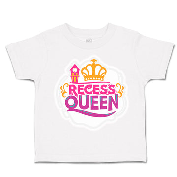 Toddler Clothes Recess Queen Toddler Shirt Baby Clothes Cotton