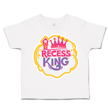 Toddler Clothes Recess King Toddler Shirt Baby Clothes Cotton