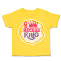 Toddler Clothes Recess King Toddler Shirt Baby Clothes Cotton