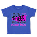 Toddler Clothes Let's Cheer for A New School Year Toddler Shirt Cotton