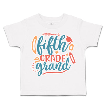 Toddler Clothes Fifth Grade Grand Toddler Shirt Baby Clothes Cotton