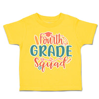 Toddler Clothes Fourth Grade Squad Toddler Shirt Baby Clothes Cotton