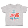 Toddler Clothes Love My Tribe Toddler Shirt Baby Clothes Cotton