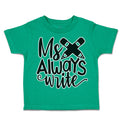 Toddler Clothes My Pencils Always Write Toddler Shirt Baby Clothes Cotton