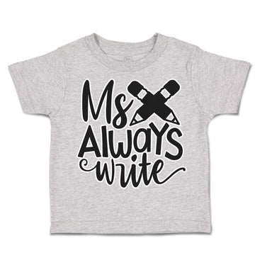 Toddler Clothes My Pencils Always Write Toddler Shirt Baby Clothes Cotton