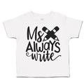 Toddler Clothes My Pencils Always Write Toddler Shirt Baby Clothes Cotton