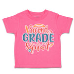 Toddler Clothes Second Grade Squad Toddler Shirt Baby Clothes Cotton