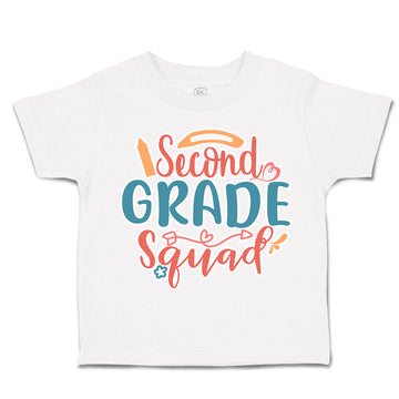 Toddler Clothes Second Grade Squad Toddler Shirt Baby Clothes Cotton