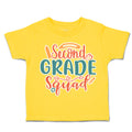 Toddler Clothes Second Grade Squad Toddler Shirt Baby Clothes Cotton