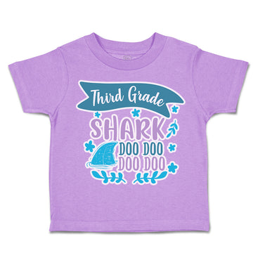 Toddler Clothes Third Grade Shark Doo Doo Toddler Shirt Baby Clothes Cotton