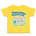 Toddler Clothes Third Grade Shark Doo Doo Toddler Shirt Baby Clothes Cotton