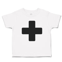 Cute Toddler Clothes Emergency First Aid Black Cross Toddler Shirt Cotton