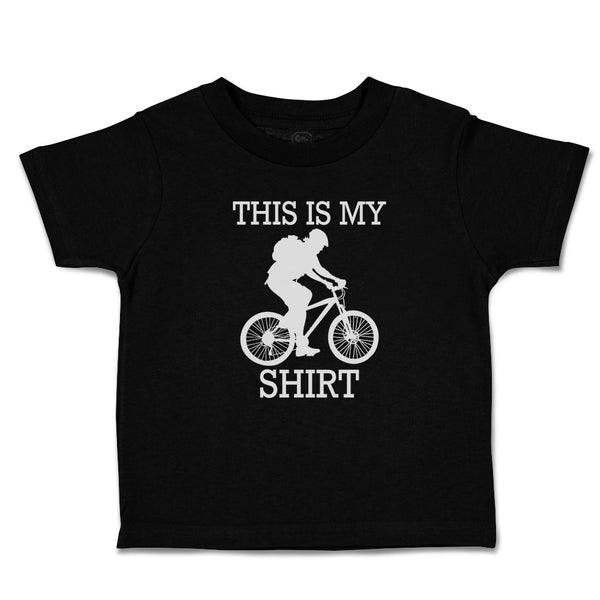 This Is My Shirt Sport Cycling Silhouette