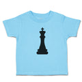 Cute Toddler Clothes Chess Sport Game King Silhouette Toddler Shirt Cotton