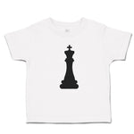 Cute Toddler Clothes Chess Sport Game King Silhouette Toddler Shirt Cotton