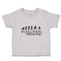 Cute Toddler Clothes Evolution Fencing Sports Fencing Silhouette Toddler Shirt