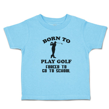 Cute Toddler Clothes Born Play Golf Forced Go Hiting Stick Silhouette Cotton