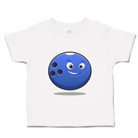 Toddler Clothes Bowling Ball Smiling B Sports Bowling Toddler Shirt Cotton