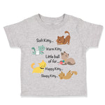 Toddler Clothes Soft Kitty Song Cat Lover Kitty Toddler Shirt Cotton