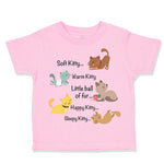 Toddler Clothes Soft Kitty Song Cat Lover Kitty Toddler Shirt Cotton